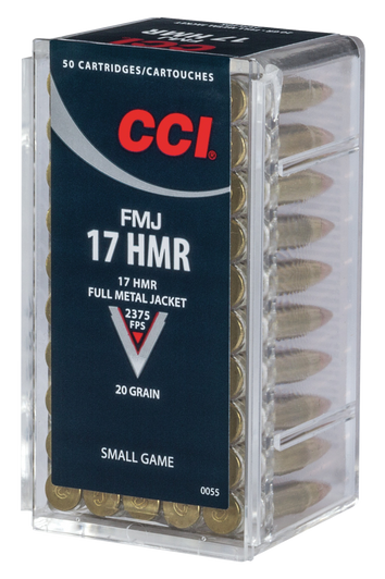 CCI Hunting 17HMR 20gr FMJ - 55 - 50rd