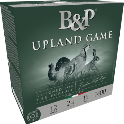 B&p Ammunition Upland Game, B&p 28b34up6  Upland Game 28g 3/4 Oz         25/10