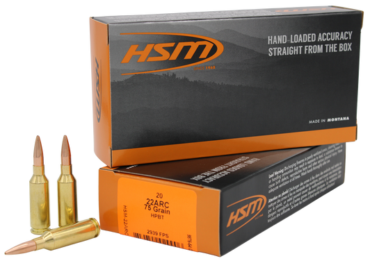 Hsm Varmint, Hsm 22arc-1-n    22arc    75 Hpbt            20/25