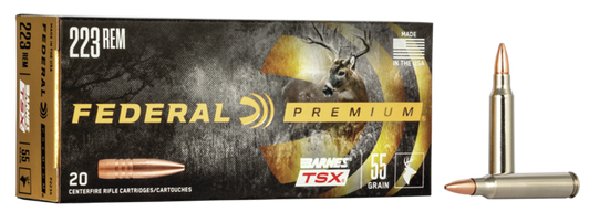 Federal Premium, Fed P223s          223      55 Brvshk        20/10