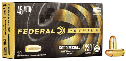 Federal Premium, Fed Gm45a          45a     230 Fmjmt         50/20