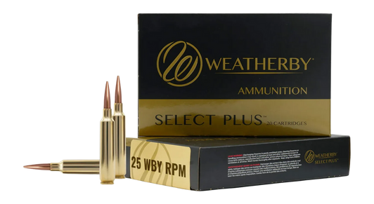Weatherby , Wthby H25rpm117sst 25wby Rpm 117g Horn Sst   20/10