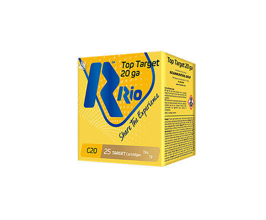 Rio Ammunition Top Target, Rio Tt2075     Top Trgt    20 2.75 7.5sht    25/10