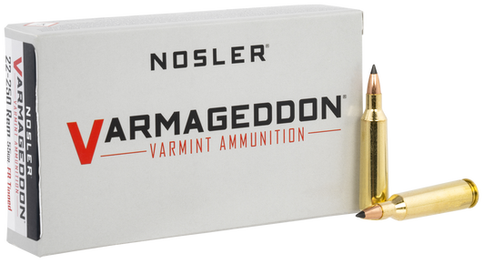 Nosler Varmageddon, Nos 65155 22-250 55 Fbt 20/10 2A Warehouse