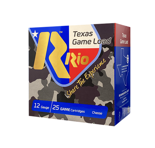 Rio Ammunition Texas Game Load, Rio Tg366tx Txgame Load 12 2.75 6sht 11/4 25/10 2A Warehouse