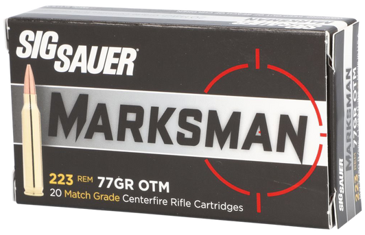 Sig Sauer Marksman, Sig E223m1-20 Marksman 223 77 Otm 20/25 2A Warehouse