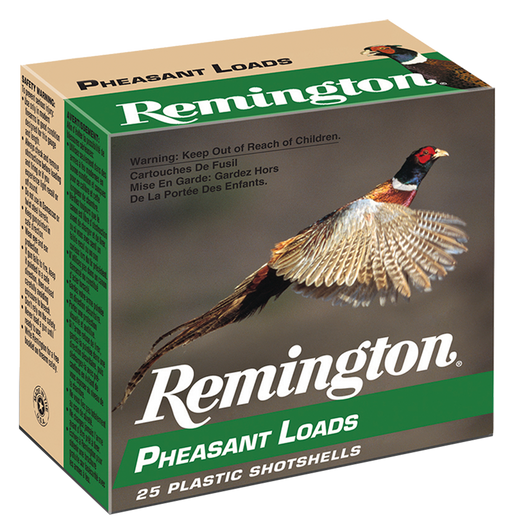 Remington Ammunition Pheasant, Rem 20046 Pl124 Phsnt 12 2.75 4sht 11/4 25/10 2A Warehouse