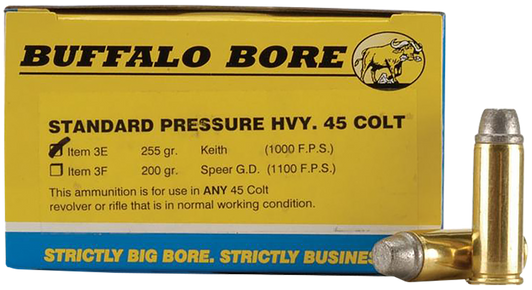 Buffalo Bore Ammunition Standard Pressure, Bba 3e/20 45c 255 Hcast Gc 20/12 2A Warehouse
