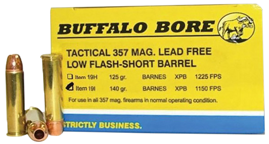 Buffalo Bore Ammunition Buffalo-barnes, Bba 19i/20 357mg 140 Xpb Lf/lr 20/12 2A Warehouse