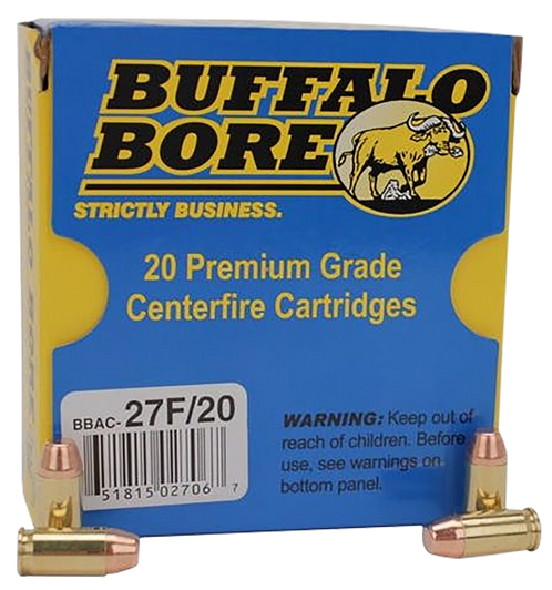 Buffalo Bore Ammunition Standard Pressure, Bba 27f/20 380a 95 Fmj/fn 20/12 2A Warehouse