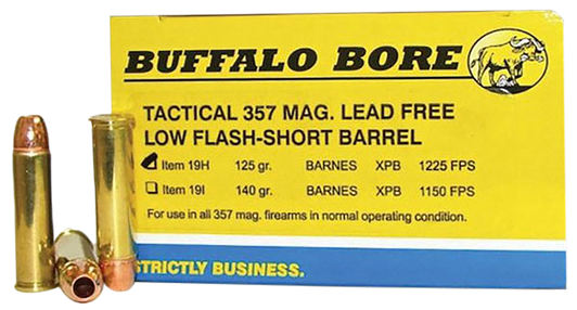 Buffalo Bore Ammunition Buffalo-barnes, Bba 19h/20 357mg 125 Xpb Lf/lr 20/12 2A Warehouse