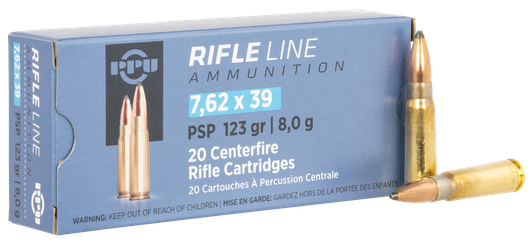 Tr&z Metric Rifle, Ppu Pp739p 7.62x39 Psp 123gr 20/50 2A Warehouse