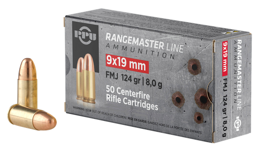 Ppu Rangemaster, Ppu Pprm9m 9x19 124 Fmj Rngmstr 1000 Rd 2A Warehouse
