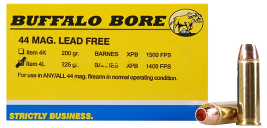 Buffalo Bore Ammunition Buffalo-barnes, Bba 4l/20 44rm 225 Brn Xpb 20/12 2A Warehouse