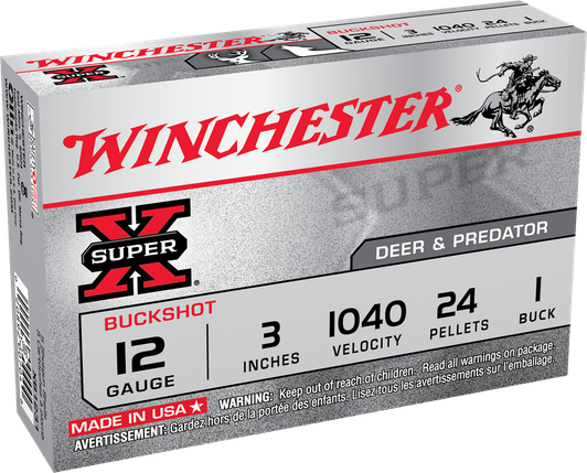 Winchester Ammo Super X, Win Xb1231 Super-x 12 3 1 Bk 5/50 2A Warehouse
