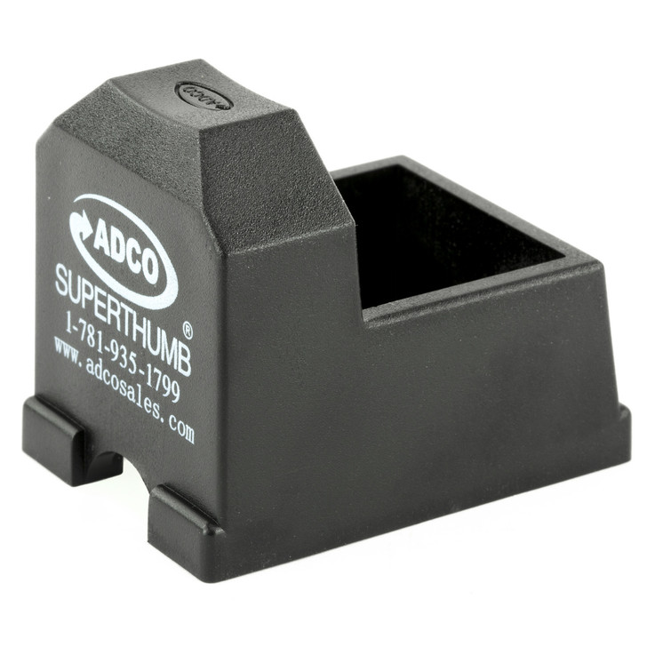 ADCO Super Thumb  Mag Loader  Black Finish  Fits 10/22 High Capacity Magazines ST4