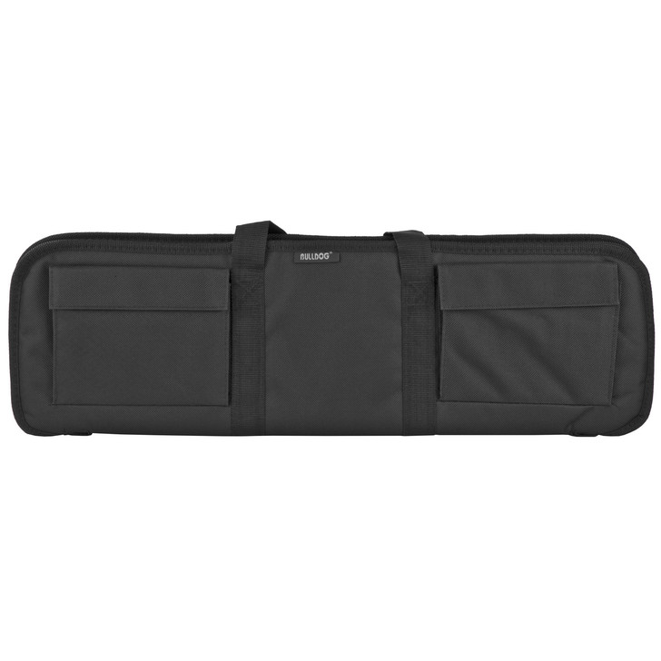 Bulldog Cases Tactical Shotgun Case  Fits Single Shotgun  Mossberg Shockwave and Similar  Elastic Shell Holders In External Pockets  29" Soft Case  Black BD492-29