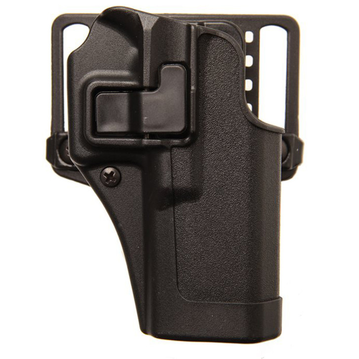 BLACKHAWK! CQC SERPA Holster With Belt and Paddle Attachment  Fits Springfield XD  Right Hand  Black 410507BK-R