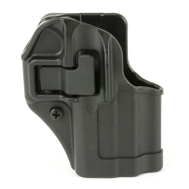 BLACKHAWK! SERPA CQC Concealment Holster with Belt and Paddle Attachment  Fits Glock 43  Right Hand  Matte Black 410568BK-R