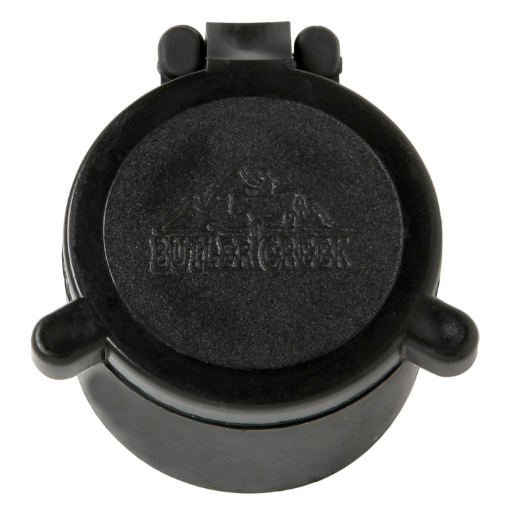 Butler Creek Flip-Open Scope Cover  Fits 1.500" Objective  Size 10  Black 30100