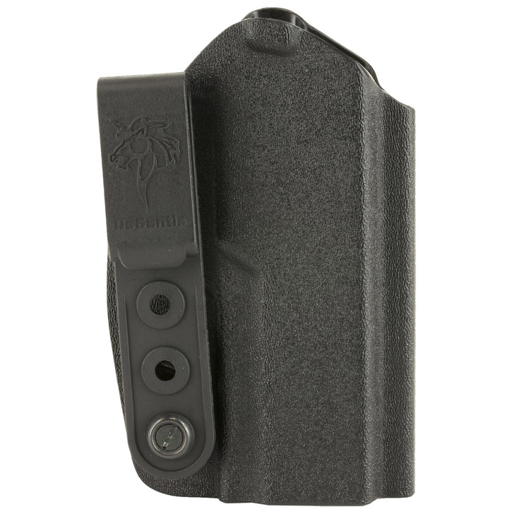 DeSantis Gunhide Slim-Tuk Inside the Pants Holster  Ambidextrous  Fits SIG P250C/P320C  Kydex  Black 137KJT1Z0