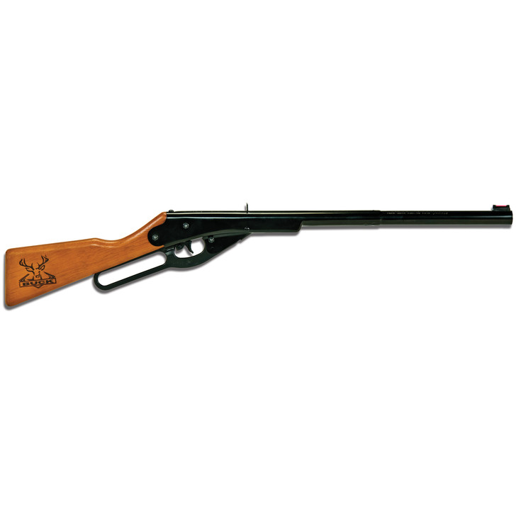 Daisy Model 105 Buck  Air Rifle  .177 BB  Black Finish  Wood Stock  Lever Action  400 Shot  350 Feet per Second 2105