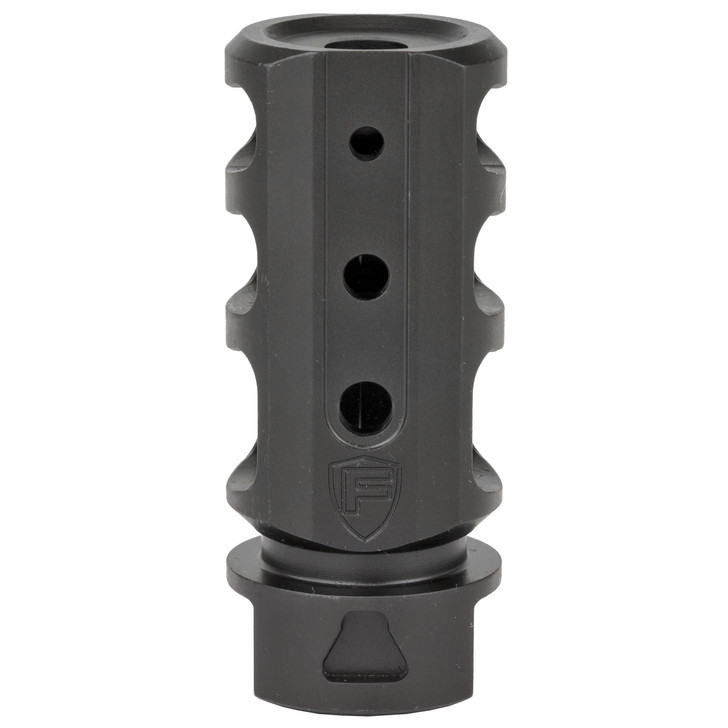 Fortis Manufacturing  Inc. RED Muzzle Brake  5.56MM  Fits AR15  Black Finish AR15-RED-M2-BLK