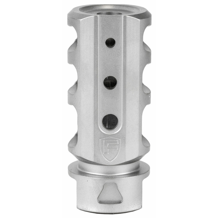 Fortis Manufacturing  Inc. RED Muzzle Brake  5.56MM  Fits AR15  Stainless Finish AR15-RED-M2-SS