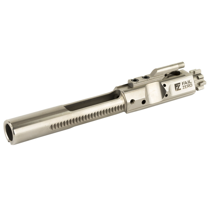 FailZero AR10 Bolt Carrier Group  EXO Nickel Boron Coated  Nickel Finish FZ-AR10-01-NH