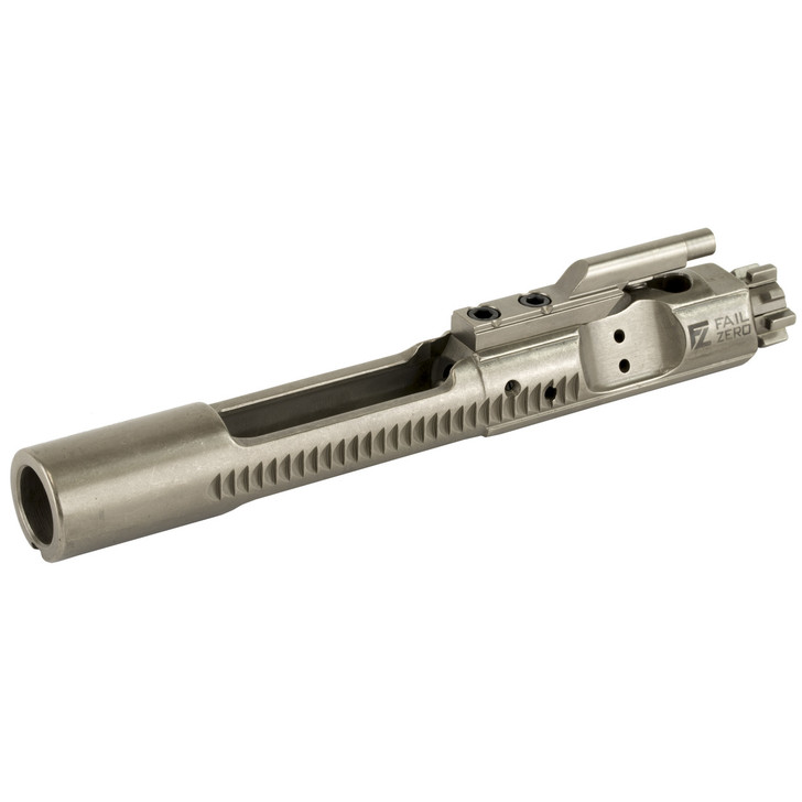 FailZero Bolt Carrier Group With Hammer  Completely Assembled  EXO Coated  Fits M16/4  Nickel Finish FZ-M164-01-SAH