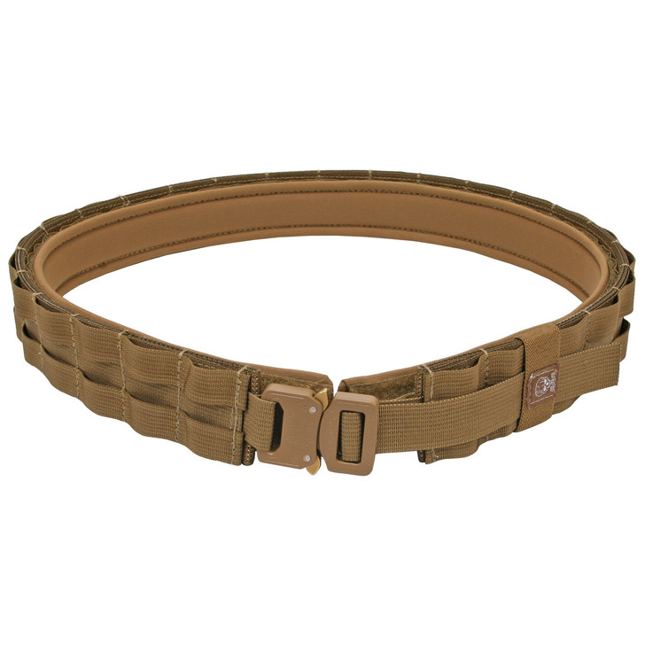 Grey Ghost Gear UGF Battle Belt with Padded Inner  Large (40"-42")  Coyote Brown 7013-14