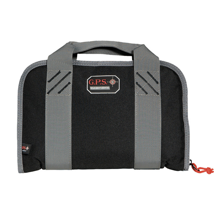 G-Outdoors  Inc. Pistol Case  Black  Soft  Up To 2 Compact Pistols GPS-1107PCCB