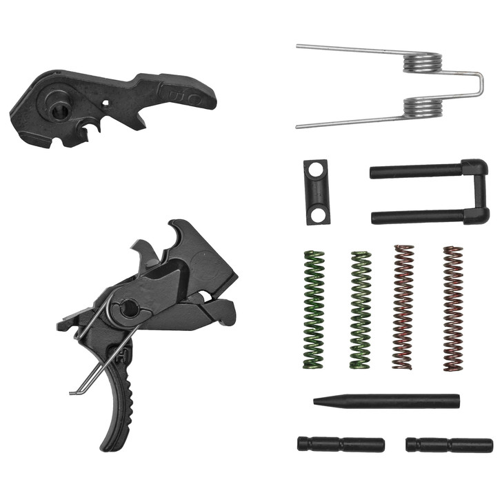 Hiperfire Hipertouch Reflex  Trigger Assembly  Fits AR15/AR10  Virtually No Take-Up/Pre-Travel  Adjust Pull Weights Of 2.5 And 3.5 Lbs  Black Finish HPTR