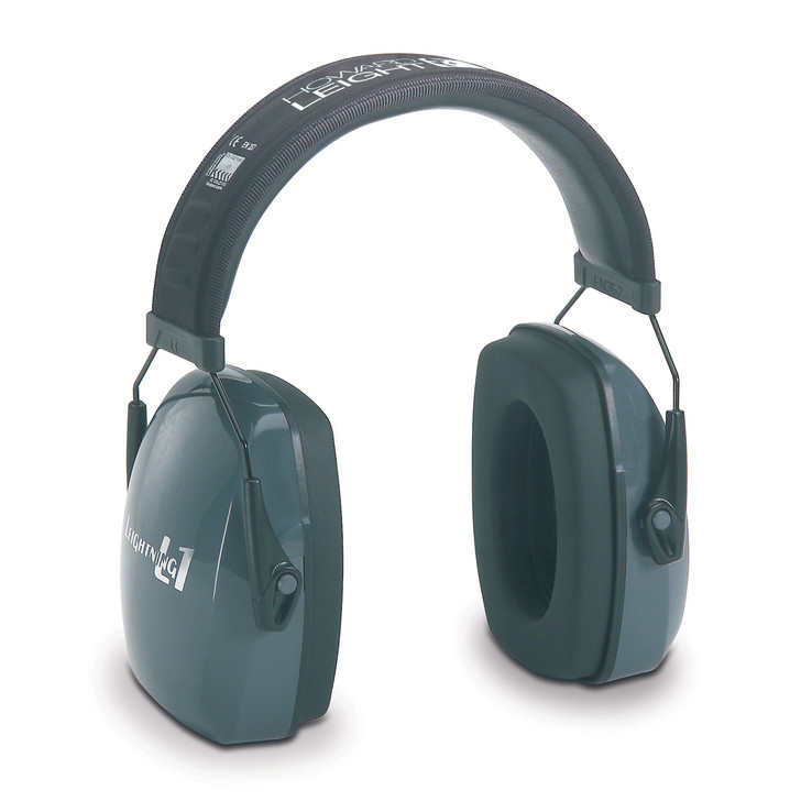 Howard Leight Leightning L1 Earmuff  Gray   NRR 25 R-01524