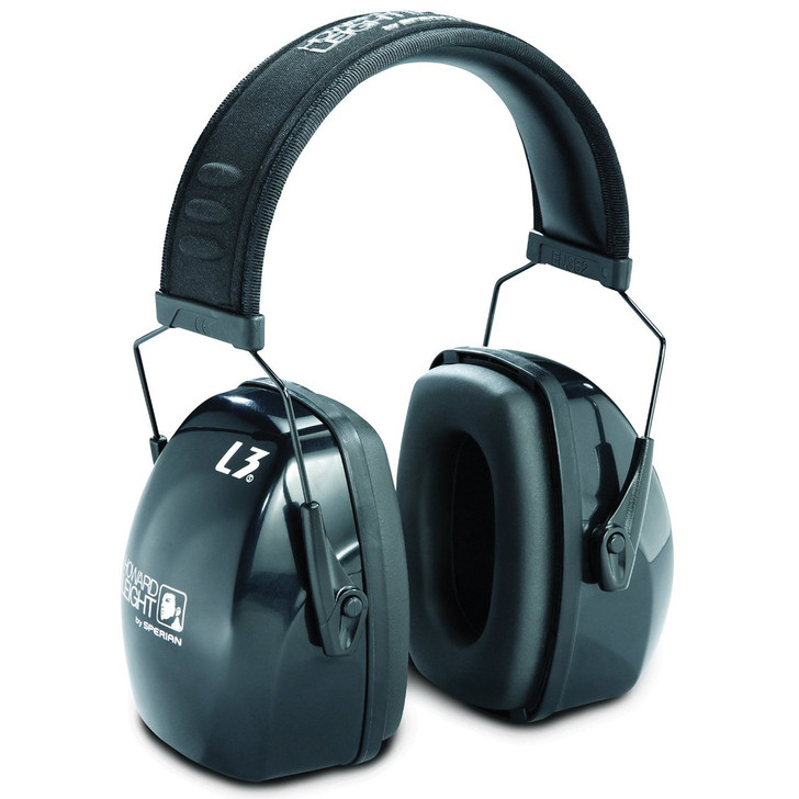 Howard Leight Leightning 30 Earmuff  Black  NRR 30  Black R-03318