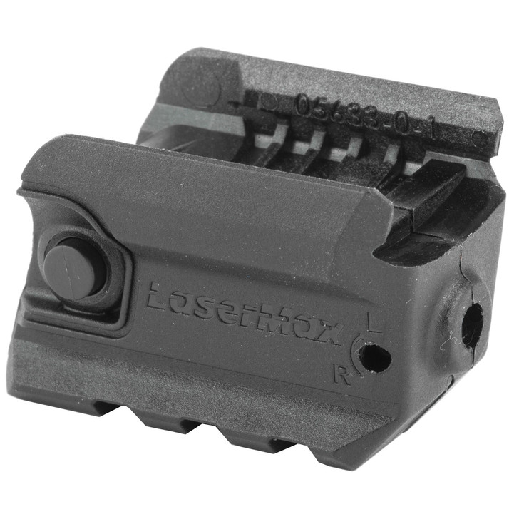 LaserMax Red Rail Laser  Fits Ruger SR22  SR9c  SR30c  Black Finish  Inculdes Battery LMS-RMSR