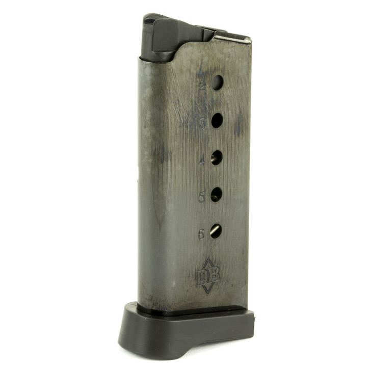 Diamondback Mag  9MM  6Rd  Black Finish  Fits DB9  w/Flat Bottom Plate and Magbox DB9-MAG