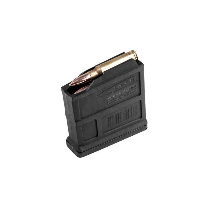 Magpul Industries Magazine  PMAG  308 Win/762NATO  5Rd  Fits AICS Short Action  Black Finish MAG549-BLK