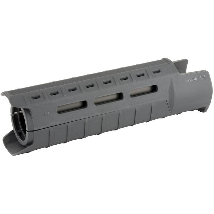 Magpul Industries MOE Slim Line Handguard  Features M-LOK Slots  Fits AR-15  Carbine Length  Gray Finish MAG538-GRY