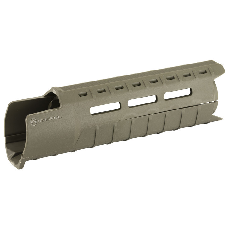 Magpul Industries MOE Slim Line Handguard  Features M-LOK Slots  Fits AR-15  Carbine Length  OD Green Finish MAG538-ODG