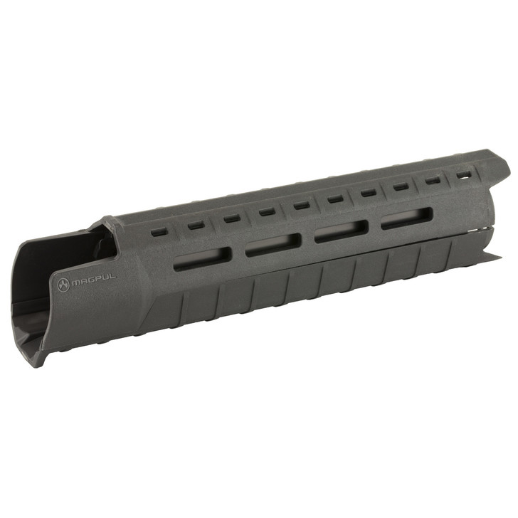 Magpul Industries MOE Slim Line Handguard  Features M-LOK Slots  Fits AR-15  Mid Length  Black Finish MAG551-BLK