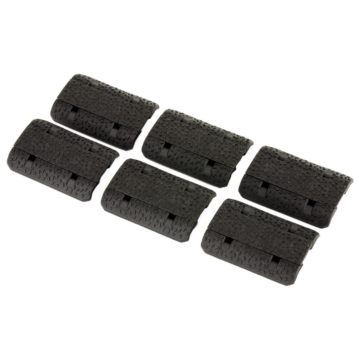 Magpul Industries M-LOK Rail Covers  Black Finish  Type 2 Rail Cover  Includes 6 panels each covering one M-LOK slot  Fits M-LOK MAG603-BLK