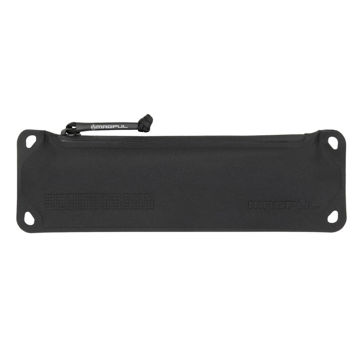 Magpul Industries DAKA Suppressor Pouch  Medium 10.5"x3.5"  Fits 5.56 Sized Suppressors  Not To Be Used With Hot Suppressors  Black Reinforced Polymer Fabric MAG876-001