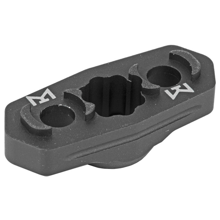 Nordic Components The M-LOK QD Sling Mount Provides a Forward Attachment Point For a Push-Button QD Sling  Machined From Milspec Anodized Aluminum  The Low-Profile M-LOK QD Sling Mount Features Beveled Edges to Reduce Snagging and Has an Anti-Rotatio