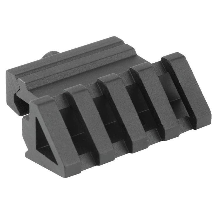 NCSTAR 45 Degree Offset Rail Mount  Black  Picatinny MPR45