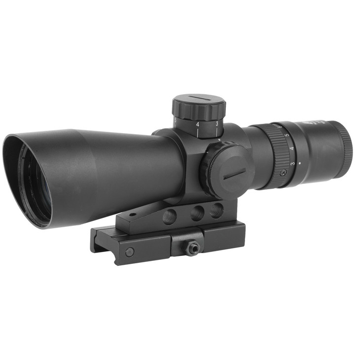 NCSTAR 3-9X42 MarkIII Tactical GenII  3-9X Magnification  42mm Objective Lens  P4 Sniper Reticle  Black STM3942GV2