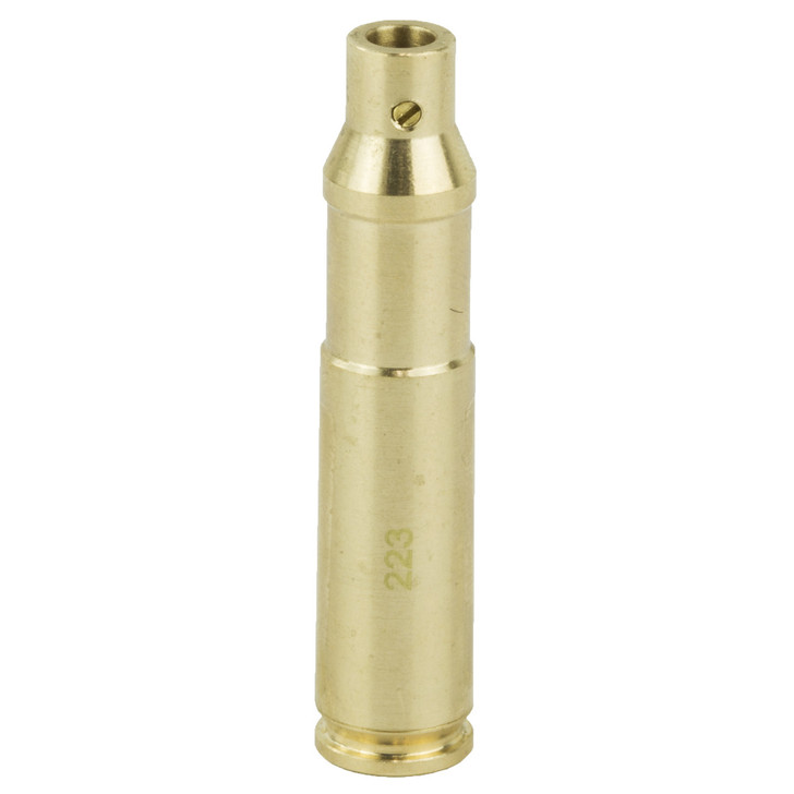 NCSTAR .223REM Laser Cartridge Bore Sighter  Brass Finish  Fits .223 Remington Chambers TLZ223