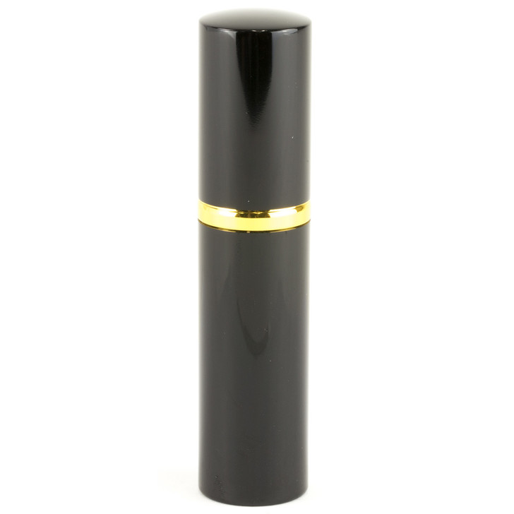 PS Products Hot Lips Pepper Spray  .75 oz.  Lipstick Disguised Pepper Spray  Black LSPS14-BLK