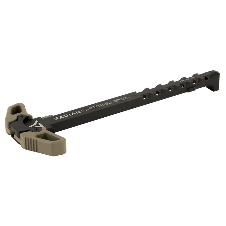 Radian Weapons Raptor SD Ambidextrous Charging Handle  Ported  Flat Dark Earth  5.56MM R0066