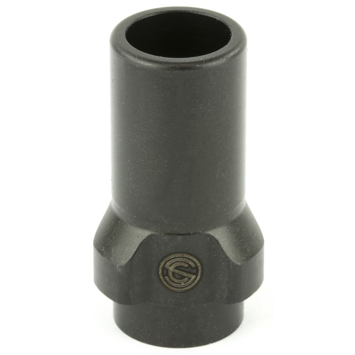 SilencerCo 3-Lug Muzzle Device  9MM  1/2X28  Black Finish AC2604